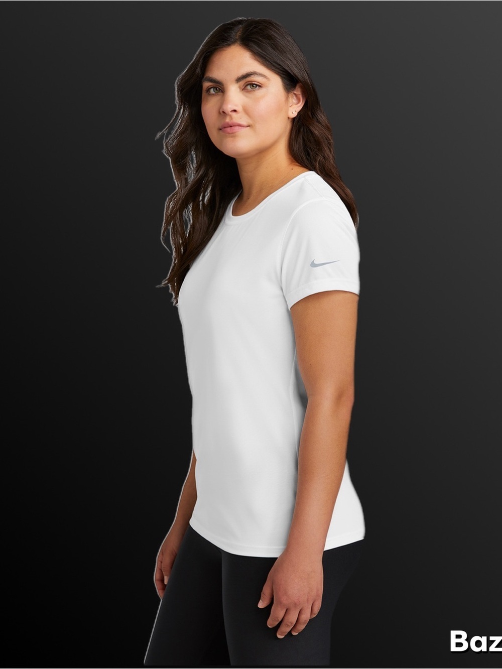 Nike Women's “NWT” Swoosh Sleeve rLegend Dri-FIT Tee  Sizes (SM & MD)   DX8734